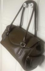 Superbe sac à main et à bandoulière en cuir brun NEUF, Neuf, Brun, Sac à main