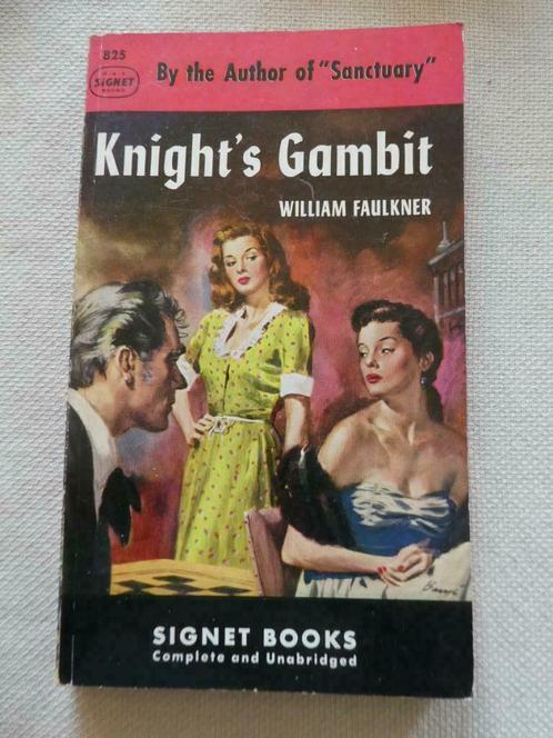 "Knight's Gambit" William Faulkner - 1950, Antiquités & Art, Antiquités | Livres & Manuscrits, Enlèvement ou Envoi