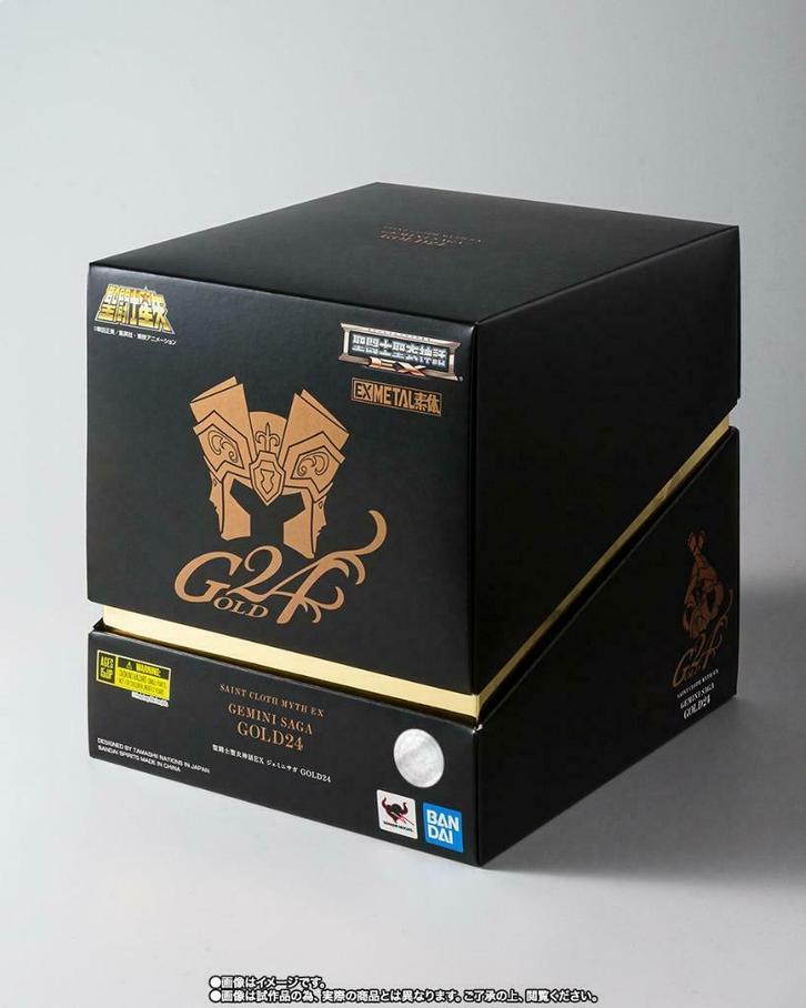 saint seiya myth cloth Ex Gemini 24k limited tamashii nation, Collections, Statues & Figurines, Neuf, Autres types, Enlèvement ou Envoi
