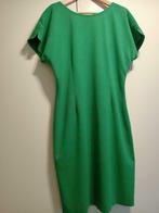 Van Hassels, groene jurk met korte mouw, maat 42, Kleding | Dames, Maat 42/44 (L), Ophalen of Verzenden, Zo goed als nieuw, Knielengte