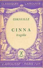 Corneille, Cinna, tragédie., Théâtre, Comme neuf, Enlèvement ou Envoi