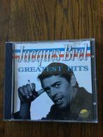 CD JACQUES BREL GREATEST HITS, Coffret, Enlèvement ou Envoi