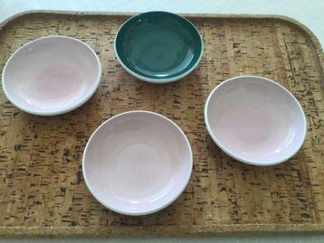 Lot de 4 coupelles/porte savon Villeroy et Boch, Enlèvement ou Envoi