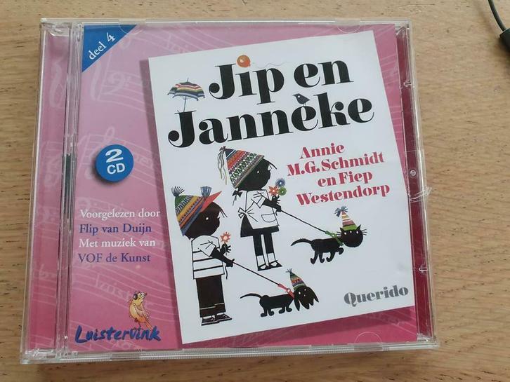 Jip en Janneke - deel 4 (2 CD's), Cd's en Dvd's, Cd's | Kinderen en Jeugd, Gebruikt, Verhaal of Sprookje, 3 tot 5 jaar, Vanaf 10 jaar
