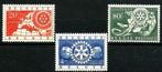 België 1954 Rotary OBP 952/954**, Postzegels en Munten, Orginele gom, Ophalen of Verzenden, Zonder stempel, Postfris