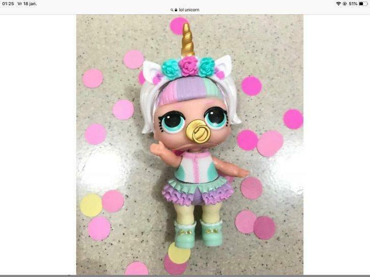 lol surprise unicorn, Verzamelen, Poppetjes en Figuurtjes, Nieuw, Ophalen of Verzenden
