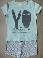 Tumble 'n Dry - Setje short en T-shirt. Maat 86. Perfecte st, Enfants & Bébés, Vêtements de bébé | Taille 86, Comme neuf, Ensemble