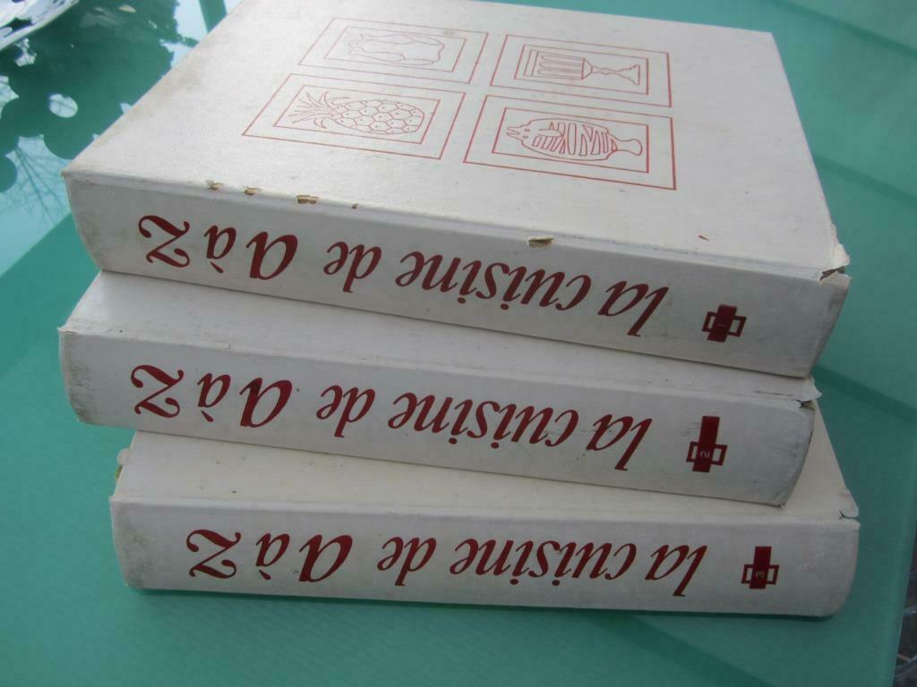 LIVRES DE RECETTES EN 3 VOLUMES, Boeken, Kookboeken, Gelezen, Voorgerechten en Soepen, Hoofdgerechten, Tapas, Hapjes en Dim Sum