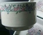 2 petits déjeuner vintage GIEN, Huis en Inrichting, Keuken | Servies, Gebruikt, Kop(pen) en/of Schotel(s)