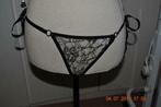 LOT 44 ; string original, Vêtements | Femmes, MET, Enlèvement ou Envoi, Noir, String