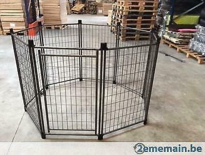 Enclos 8 panneaux parc chien enclos chien cage chien NEUF, Animaux & Accessoires, Accessoires pour chiens, Neuf, Envoi