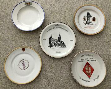 Oudenaarde, Deinze, Sint Laureins Maldegem schutters borden, Enlèvement