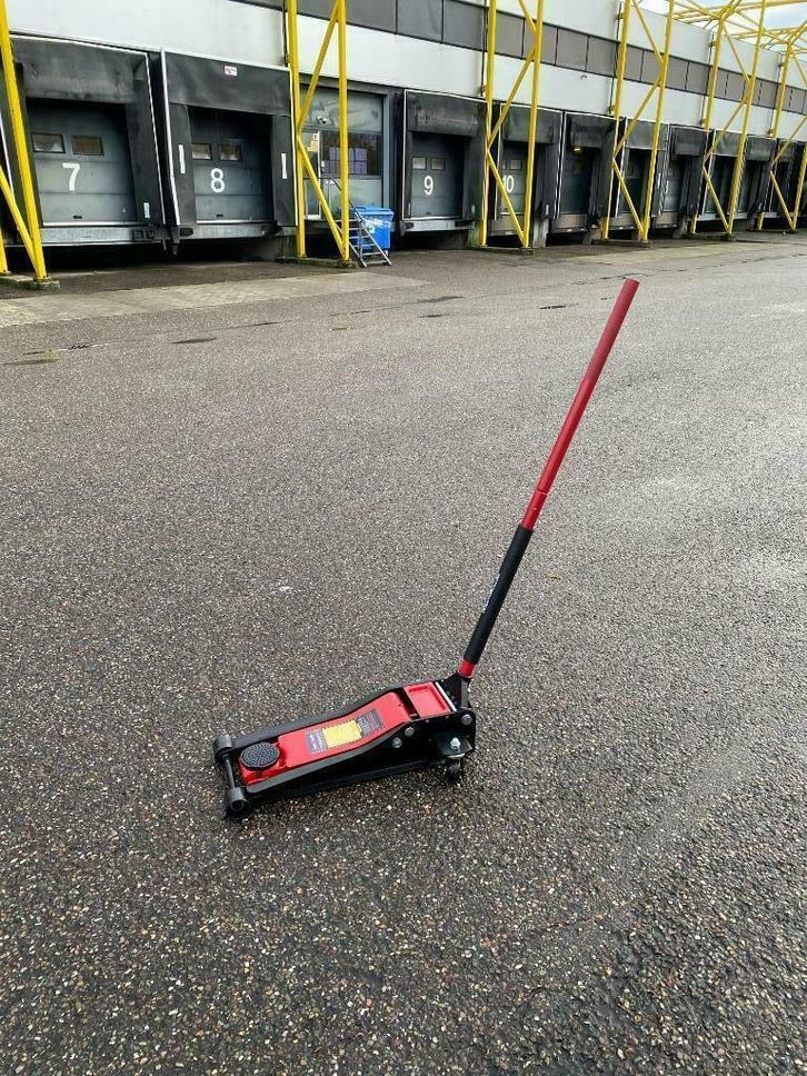 garagekrik  low profile  3 ton  twin pomp, Doe-het-zelf en Bouw, Gereedschap | Handgereedschap, Nieuw, Ophalen of Verzenden