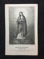 Carte de prière Jean-Henri Bosmans 1859, Enlèvement ou Envoi, Image pieuse