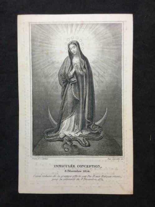 Carte de prière Jean-Henri Bosmans 1859, Collections, Images pieuses & Faire-part, Image pieuse, Enlèvement ou Envoi