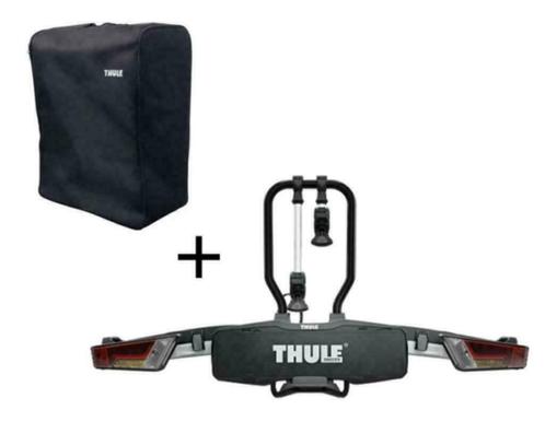 Thule Easyfold XT 933 + Thule Tas - Voordeelpakket-2 fietsen, Auto diversen, Fietsendragers, Nieuw, Trekhaakdrager, 2 fietsen