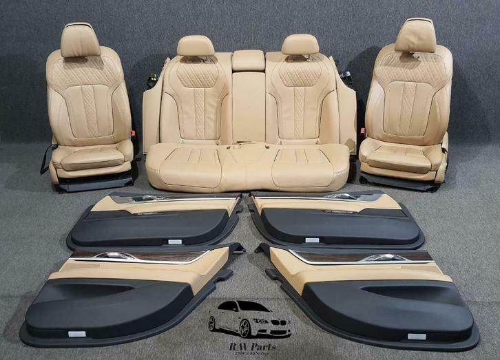 Comfort Leder Interieur BMW 7 Serie G11 Beige, Auto-onderdelen, Interieur en Bekleding, BMW, Gebruikt, Ophalen of Verzenden