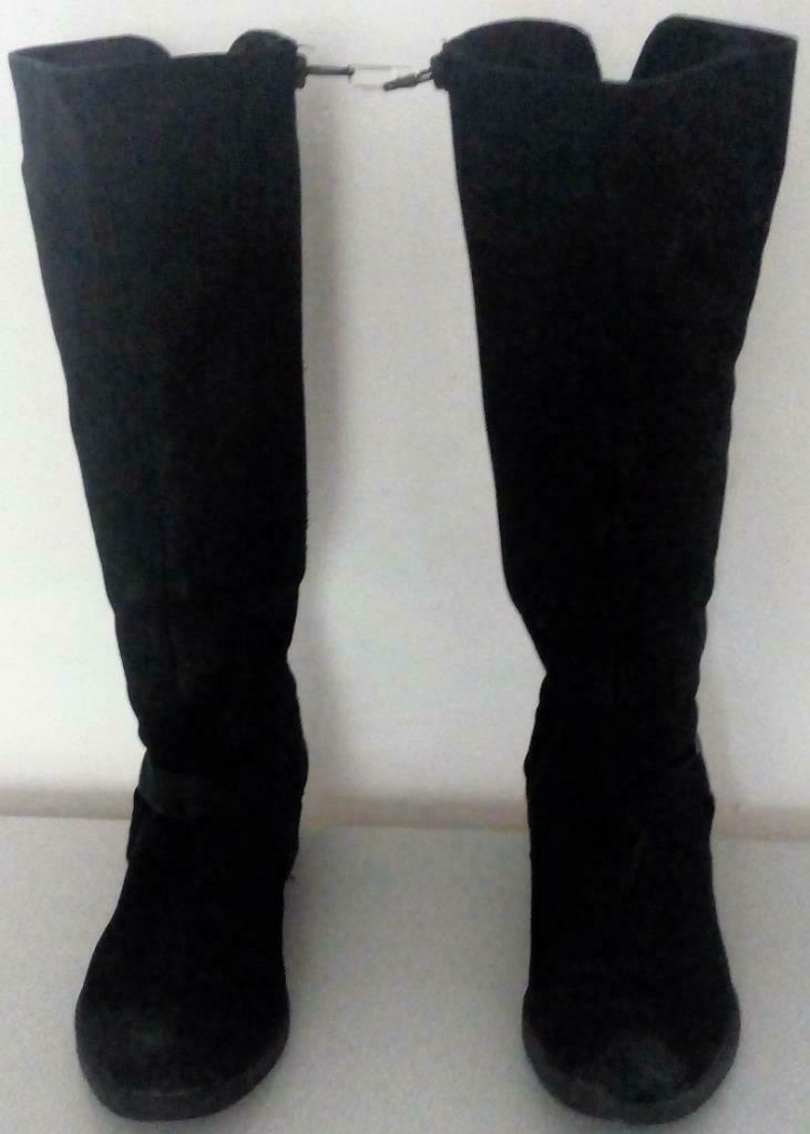 Bottes noires TEX Pointure 36, Ophalen, Hoge laarzen, Zwart, Zo goed als nieuw