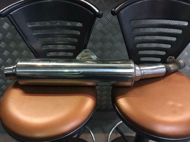 Originele rechter uitlaat Honda VTR1000 Firestorm, Motoren, Onderdelen | Honda, Gebruikt, Ophalen of Verzenden