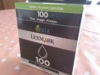 Lexmark 100 Black inktpatroon, Nieuw, Cartridge, Ophalen of Verzenden, Lexmark