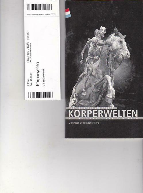Pprof. Dr. Günther von Hagens, Körperwelten., Boeken, Catalogussen en Folders, Nieuw, Catalogus, Ophalen of Verzenden