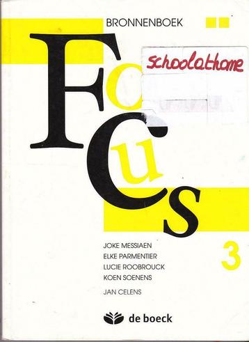 FCS 3 Bronnenboek., Enlèvement ou Envoi, Néerlandais, Joke Messiaen e.a., Utilisé
