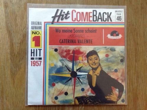 single caterina valente, CD & DVD, Vinyles Singles, Single, Pop, 7 pouces, Enlèvement ou Envoi