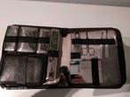 Leren schoonheid etui, Ophalen of Verzenden, Gebruikt, Zwart, Heer of Dame