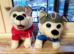 knuffel peluche pluche wolf merk L&B nieuwstaat met kaartje, Ophalen of Verzenden, Nieuw