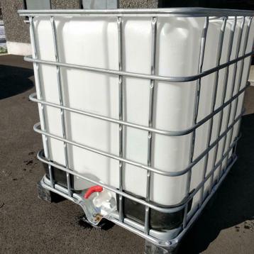 IBC- containers, 150 litres ou plus, Enlèvement ou Envoi, Comme neuf, Avec robinet