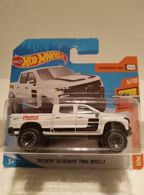 Hot Wheels - 2020 - '19 Chevy Silverado Trail Boss LT- Nieuw, Hobby & Loisirs créatifs, Voitures miniatures | Échelles Autre, Neuf