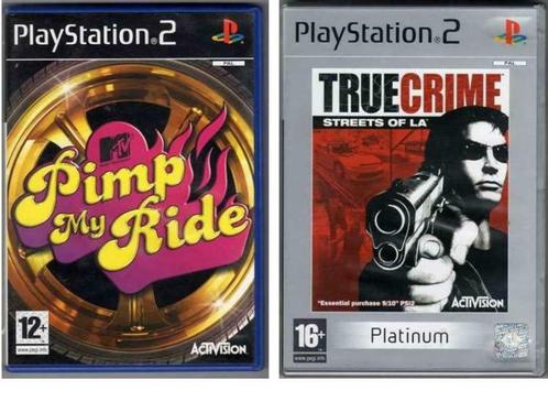 2 spelletjes voor de playstation 2(true crime +pimp my ride), Consoles de jeu & Jeux vidéo, Jeux | Sony PlayStation 2, Utilisé