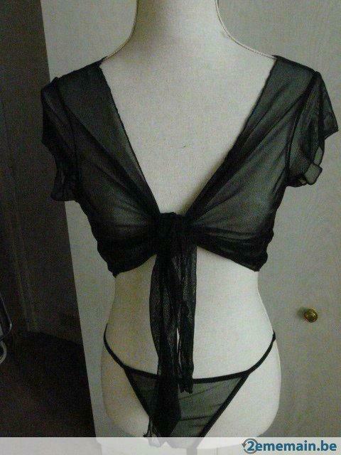 Cache épaules noir en fine résille ;, Kleding | Dames, Overige Dameskleding, Gedragen, Ophalen of Verzenden