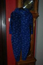 Pyjama Fleece jumpsuit "Spaceships" blauw 7 / 8Y