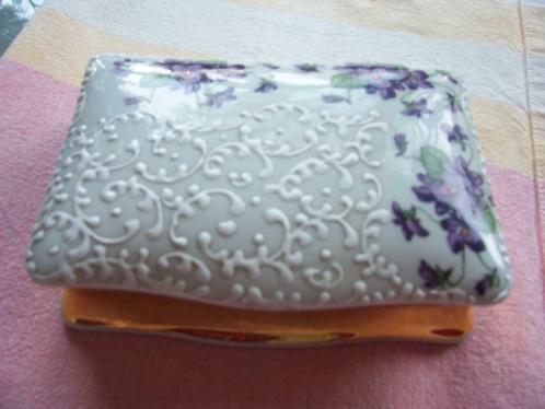 Limoges porseleinen sieradendoos, Antiek en Kunst, Curiosa en Brocante, Ophalen of Verzenden