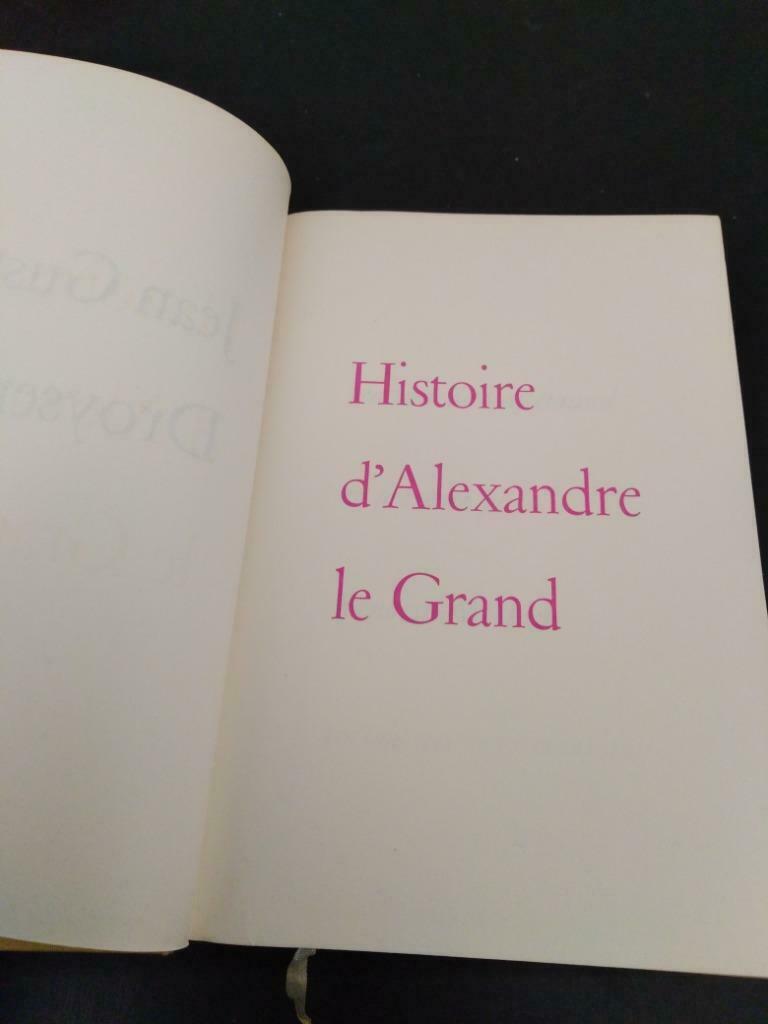 Histoire d'Alexandre le Grand, Jean-Gustave Droysen, Ophalen of Verzenden, Gelezen