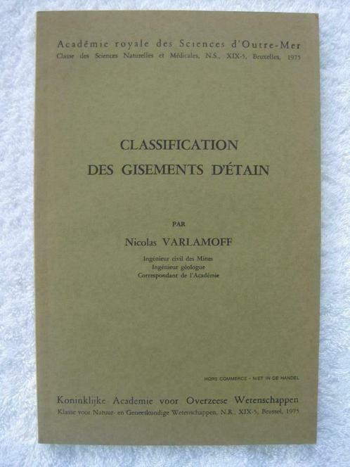 Rwanda Congo Zaïre - geologie - Nicolas Varlamoff - OE 1975, Boeken, Wetenschap, Gelezen, Ophalen of Verzenden