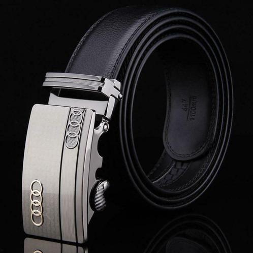 ceinture automatique AUDI sport grand luxe neuve 125cm, Vêtements | Hommes, Ceintures, Neuf, Ceinture, 115 cm ou plus, Noir, Enlèvement ou Envoi