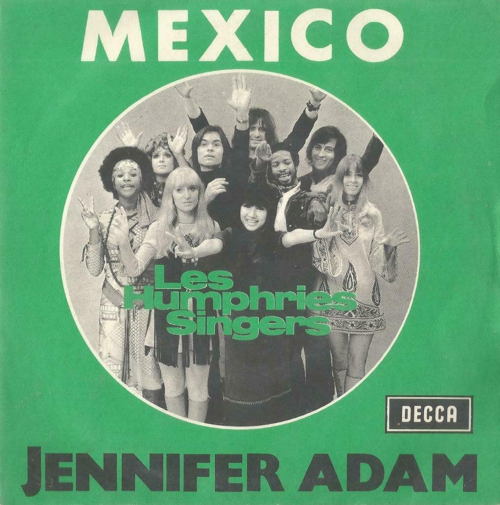Les Humphries Singers – Mexico / Jennifer Adam - Single, Gebruikt, 7 inch, Single, Ophalen of Verzenden