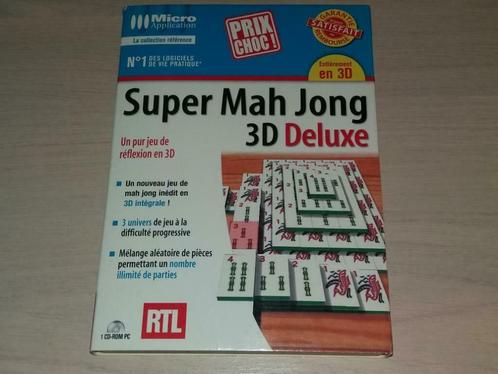 Nouveau super mah jong 3d deluxe, Consoles de jeu & Jeux vidéo, Jeux | PC, Neuf, Stratégie et Construction, 2 joueurs, À partir de 12 ans