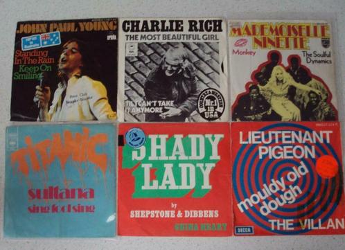 Part 64 - 6 Singles van John Paul Young, Charley Rich,, CD & DVD, Vinyles Singles, Utilisé, Single, Pop, 7 pouces, Enlèvement ou Envoi