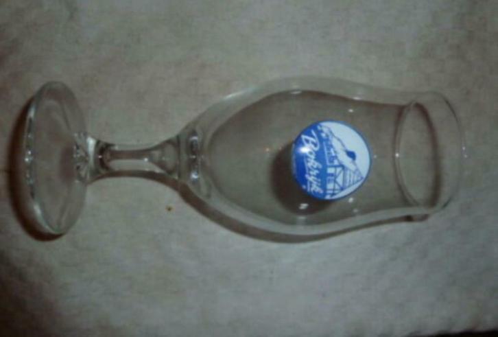 #D bier glas BOKRIJK WILDEMAN BIER ( donkerblauw ) brij Boon, Collections, Verres & Petits Verres, Neuf, Verre à bière, Enlèvement ou Envoi