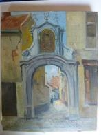 Schilderij J. De Bal op doek - Brussel, Verzenden