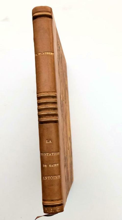 [Reliure] Flaubert 1935 Tentation de Saint Antoine - Chimot, Antiek en Kunst, Antiek | Boeken en Manuscripten, Ophalen of Verzenden