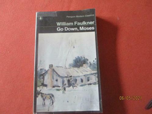 "GO DOWN, MOSES". WILLIAM FAULKNER., Livres, Romans, Utilisé, Amérique, Enlèvement ou Envoi