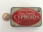 Ancienne boite en fer "CYPHOIDS", Autres marques, Utilisé, Enlèvement ou Envoi, Autre
