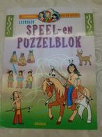 Leerrijk speel- en puzzelblok Indianen, Ophalen, Zo goed als nieuw