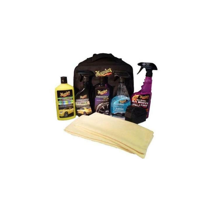 Pack Deluxe Meguiar's - 5 produits & 2 microfibres avec sac, Autos : Divers, Tuning & Styling, Enlèvement ou Envoi