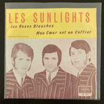 7" Les Sunlights - Les Roses Blanches (VOGUE 1967) VG+, 7 pouces, Pop, Envoi, Single