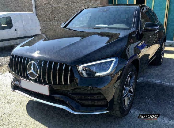 Calandre avant look GTR Mercedes GLC x253 (19-20)Noir/Chrome, Autos : Divers, Tuning & Styling, Enlèvement ou Envoi